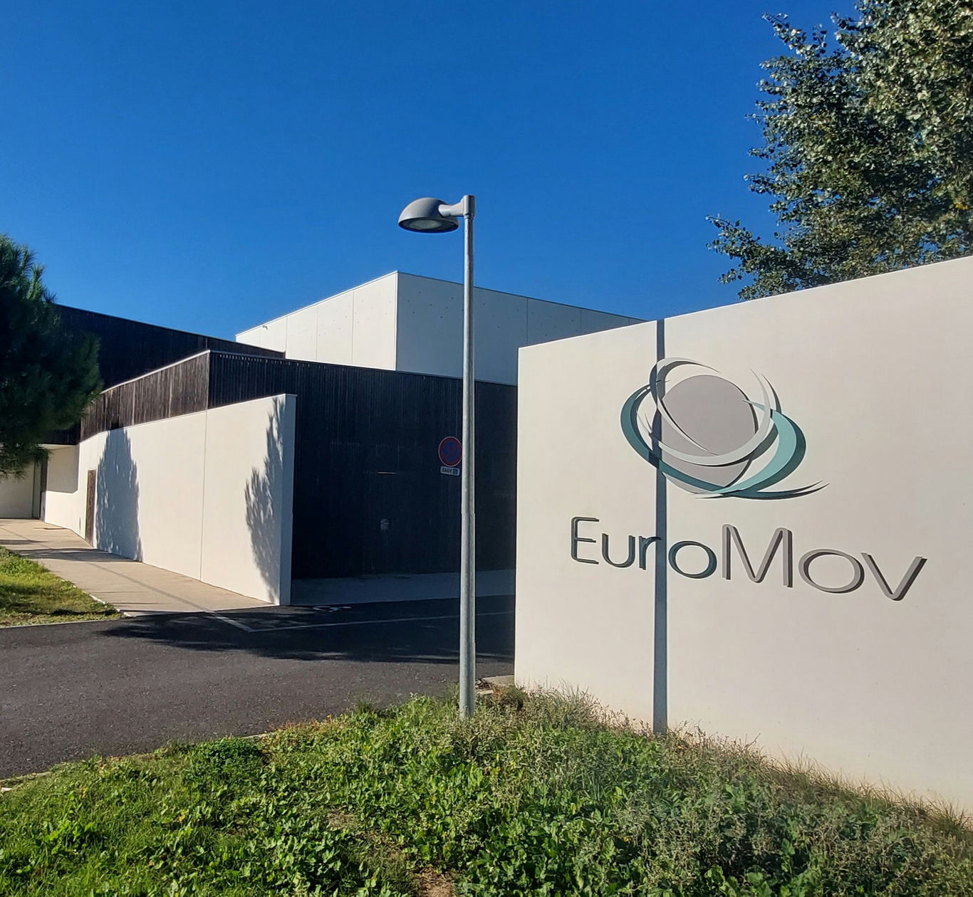 Picture of the building of Euromov, in Montpellier